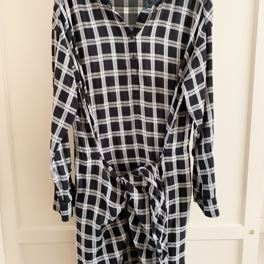 Rag & Bone Tie Front Tunic Blouse
